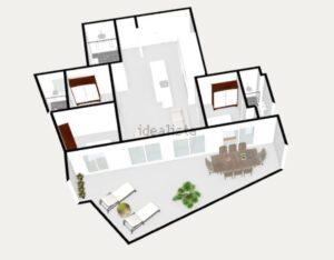 Piso en venta en ronda de Segovia, imperial madrid