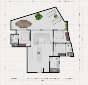 Piso en venta en ronda de Segovia, imperial madrid