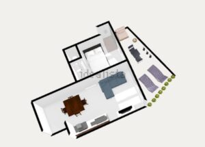 Piso en venta en ronda de Segovia, imperial madrid